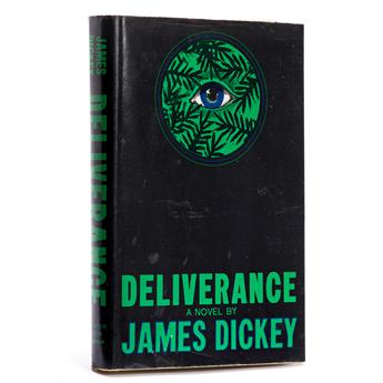 Dickey, James (1923-1997) Deliverance. [Together with] Two Typed Letters Signed & Two Signed Photographs.